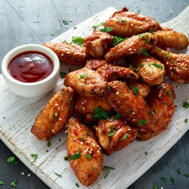 Куринные крылышки (готовый вес) (1 кг)